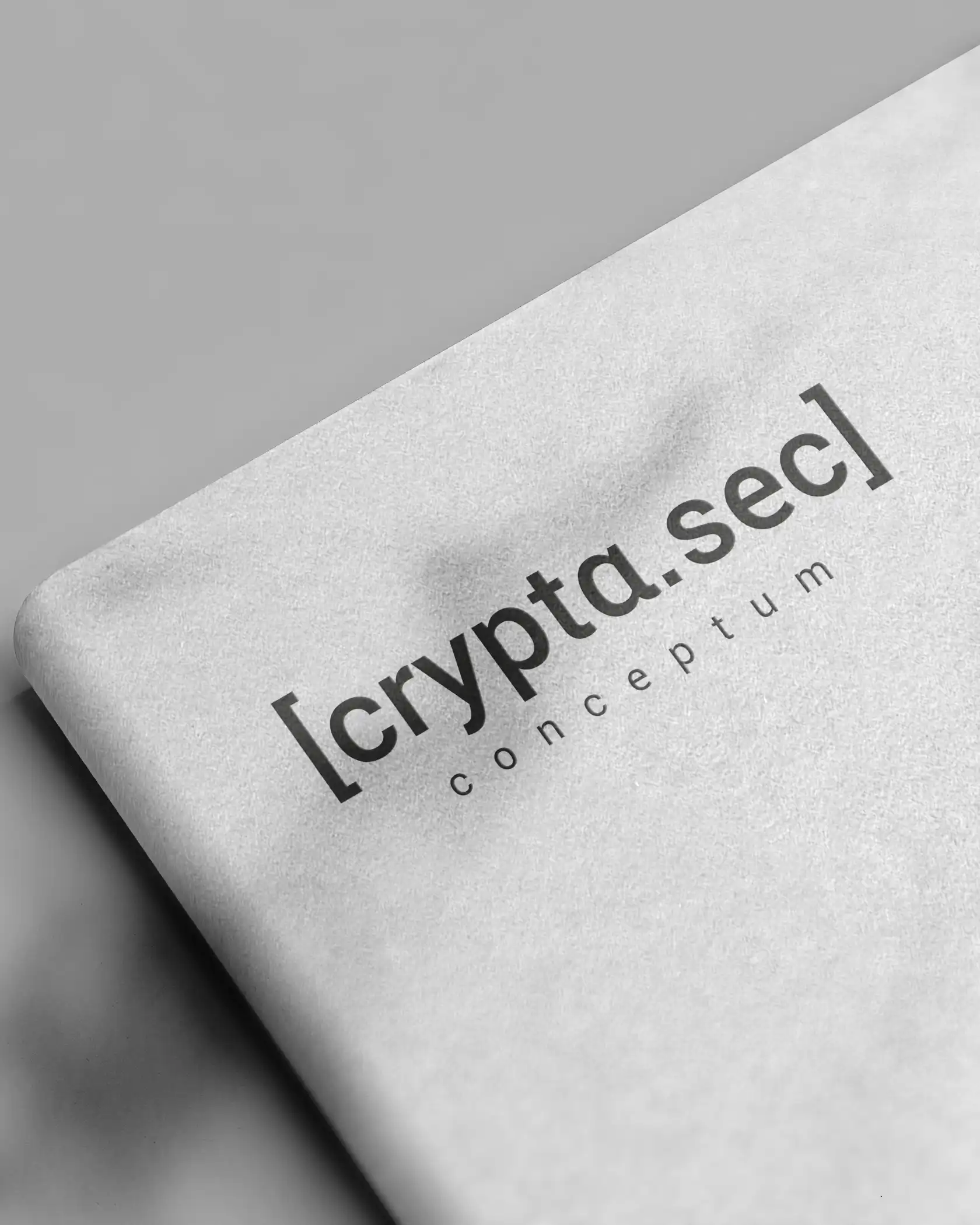 Kreatives Grafikdesign: Logodesign Design cryta.sec conceptum. Der Kreativität sind keine Grenzen gesetzt.